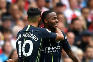 Arsenal 0 Manchester City 2: Sterling-Silva show as champions sparkle