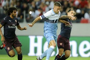 Arsenal 2 Lazio 0: Nelson and Aubameyang seal routine win