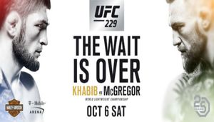 Khabib Nurmagomedov and Conor McGregor battle in biggest fight in UFC history