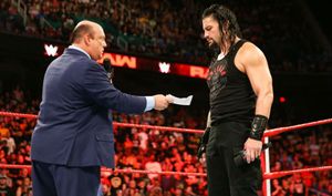 Potential plan for WWE Summerslam 2018 main event