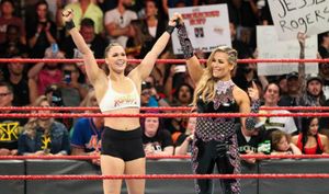 Ronda Rousey competes for very first time on WWE Raw
