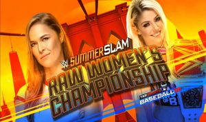 Spoilers out on WWE Raw women’s title match at Summerslam