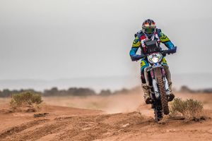 Sherco TVS Factory Rally team's Metge brothers still lead after Stage 3 of PanAfrica Rally