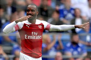 Alexandre Lacazette says he's happy at Arsenal