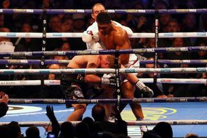 Anthony Joshua calls out Deontay Wilder after Alexander Povetkin win