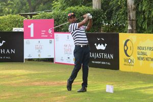 Golf: Anura Rohana fires 62 to seize first round lead at Jaipur Open 2018
