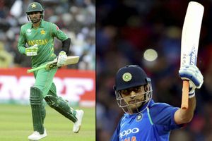 Asia Cup 2018: MS Dhoni, Shoaib Malik share light moments during practice session in Dubai - Watch