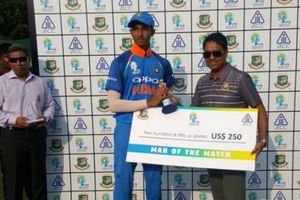 India crush UAE by 227 runs in U-19 Asia Cup