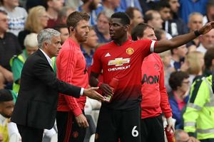Mourinho and Pogba in frosty training ground exchange