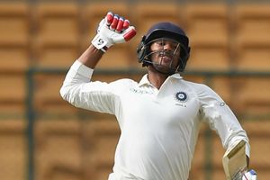 Mayank smashes 90, Bawne scores ton in warm-up tie against West Indies