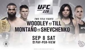 UFC 228: Woodley vs. Till fight card and TV schedule