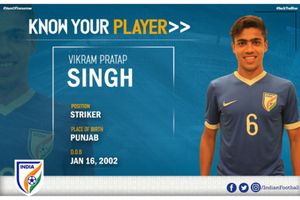 AFC U-16 Championship: India U-16 striker Vikram Pratap Singh backing his instincts for good show