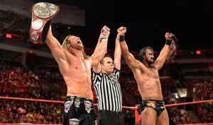 Spoiler for WWE Raw Tag Team championship match
