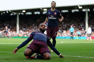 Premier League: Lacazette leads Gunners to ninth consecutive win