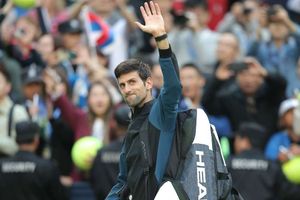 Djokovic dazzles but Del Potro feels the strain in Shanghai