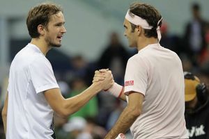 Federer happy to lose stunning point to Medvedev at Shanghai Masters
