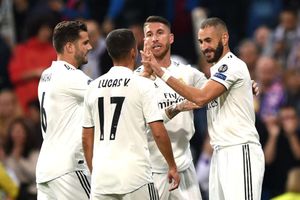 Real Madrid 2 Viktoria Plzen 1: Benzema and Marcelo's goals give holders first win in six