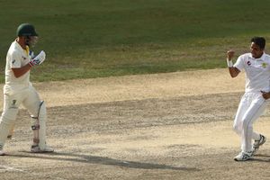Abbas burst puts Australia on the ropes in Dubai
