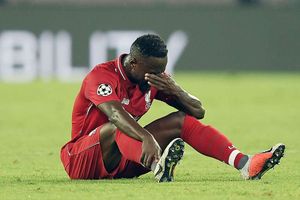 Keita taken to hospital during Liverpool defeat