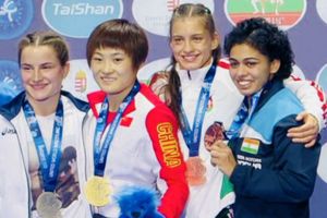 Wrestling: Pooja Dhanda clinches bronze medal at World Championships