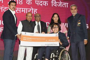 PM Modi, Sports Minister felicitate para athletes for India's unprecedented show at Asian Para Games