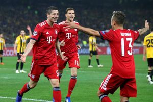 AEK Athens 0 Bayern Munich 2: Lewandowski helps to further ease Kovac woes