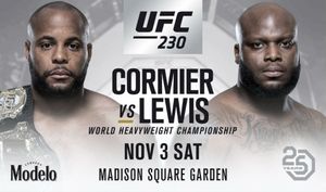 UFC 230: Cormier vs Lewis to headline event; Poirier pulls out