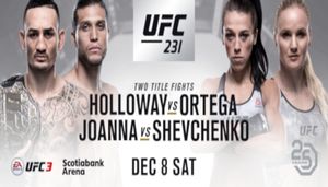 UFC Returns to Toronto with Two Title Fights