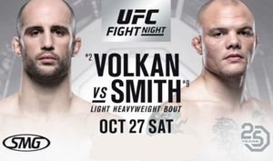 UFC Fight Night 138: Volkan vs. Smith fight card, preview and TV schedule