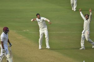 India Vs WI, Hyderabad Test, Highlights: Umesh inspires three-day victory after India's early wobble