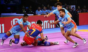 PKL 2018: Bengal Warriors and U.P. Yoddha play out thrilling tie