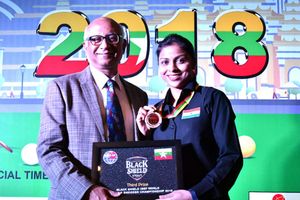 India's Amee Kamani clinches bronze in IBSF World Snooker Championship