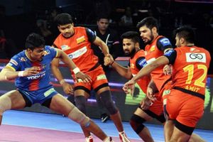 Sehrawat’s Super 10 lifts Bengaluru Bulls over UP Yoddha