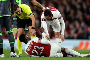 Arsenal 0 Sporting CP 0: Welbeck injury sours Europa League stalemate