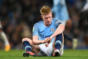 Guardiola hopeful De Bruyne injury 'not serious'