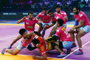 PKL: Gujarat Fortunegiants continue their dream run with a 36-25 win over Jaipur Pink Panthers