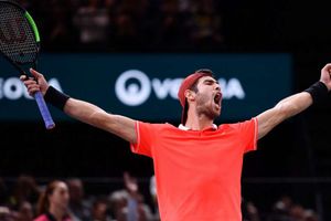 Inspired Khachanov stuns Djokovic to claim Paris title