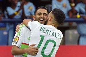 Mahrez double fires Algeria to 2019 AFCON
