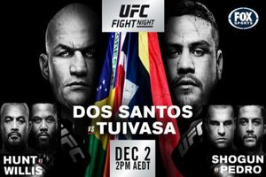 UFC Fight Night 142: Dos Santos vs. Tuivasa fight card, preview and schedule