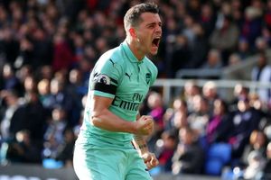 Xhaka puts improved form down to 'freak' Emery