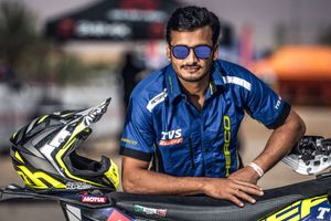 Aravind KP named in the Sherco TVS Factory Rally Team for Dakar Rally 2019