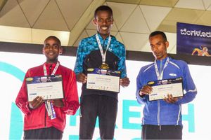 Bengaluru Midnight Marathon: Tave Pabeker, Fekede Simegn take top spoils