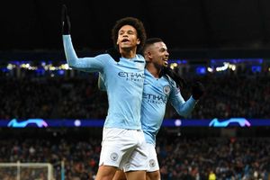 Manchester City 2 Hoffenheim 1: City through as group winners after Sane brace