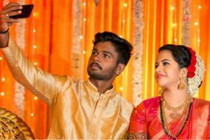 Sanju Samson ties the knot with college-mate in Kerala