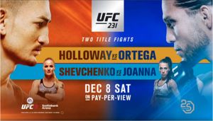 UFC 231: Holloway vs Ortega fight card, preview and schedule