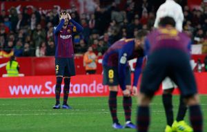 Copa del Rey: Sevilla stun Barcelona at home in first-leg quarterfinal