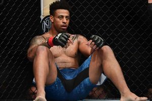Former NFL defensive linesman Hardy disqualified in UFC main card debut