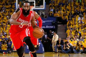 Harden's fifth straight 40-point game helps Rockets top Warriors in OT