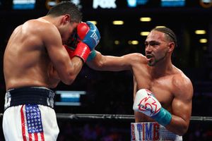 Thurman retains WBA title after long-awaited return, eyes Pacquiao