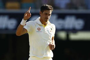 Starc takes landmark wicket as Aussies dominate day one